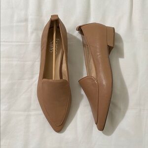 Franco Sarto Studio Mocha Tan Loafers for Women